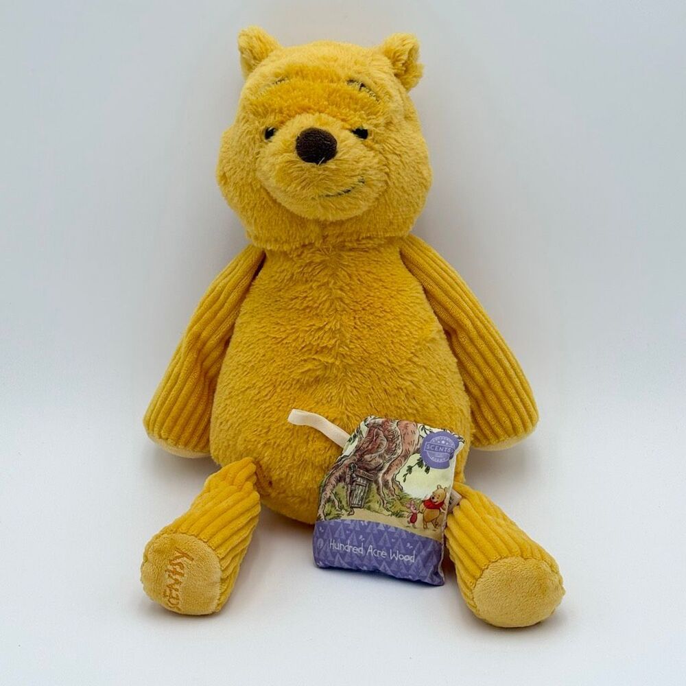 Scentsy Buddy Plush Pooh Bear With Scent Pack No Shirt
